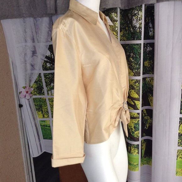 NWT Talbots Silk Shantung; "18", Luxury, Old money, Classic, NYC Uptown Girl - Picture 4 of 9